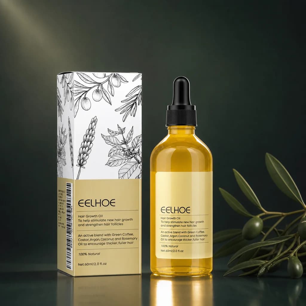 Nordlyx Hårolja – Rosmarin & Argan 60 ml 4